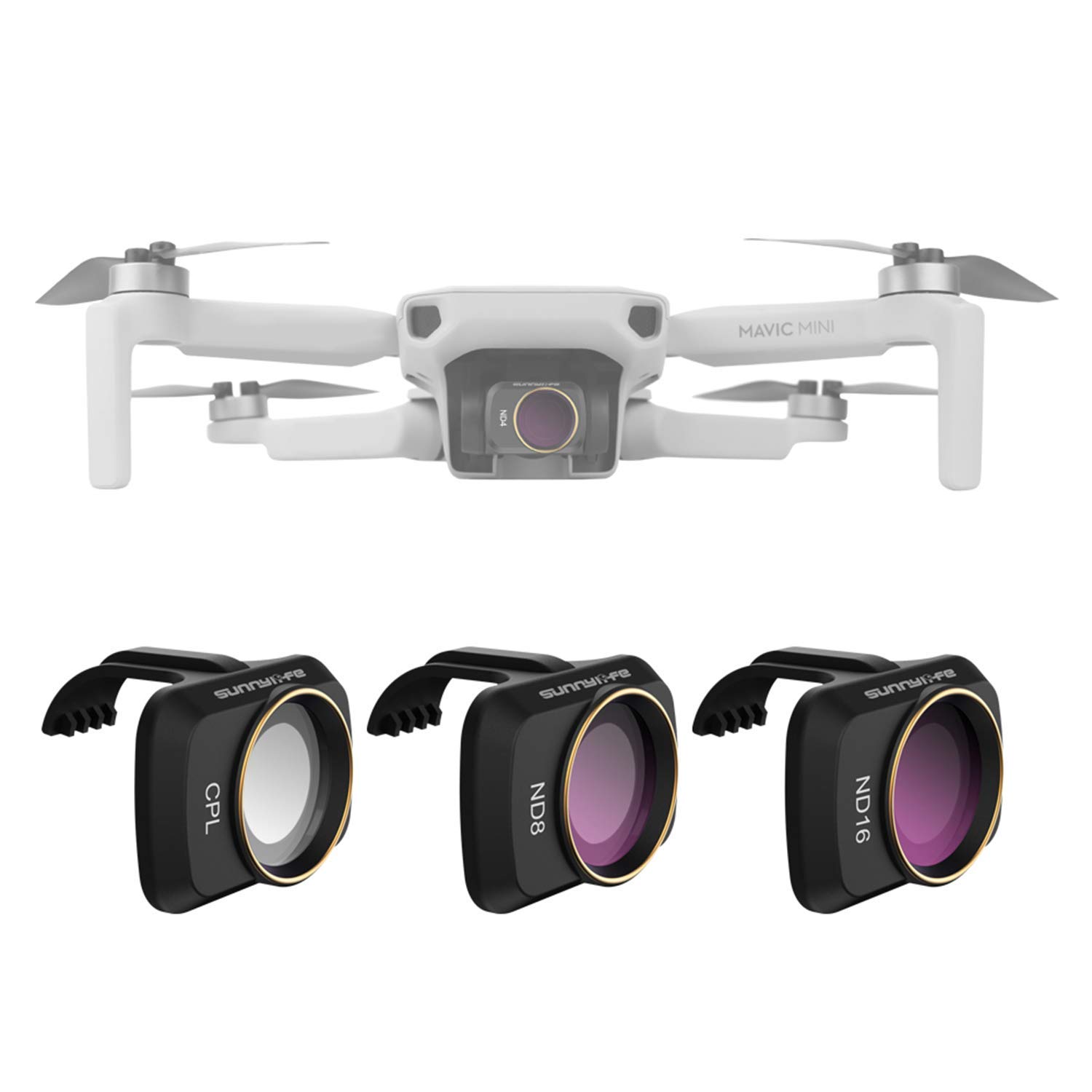 Lens ND Filter Set CPL ND8 ND16 for DJI Mavic Mini/Mini 2/Mini SE Drone  3pcs Lens Filter Set Multi Coated Filters Combo Camera Lens